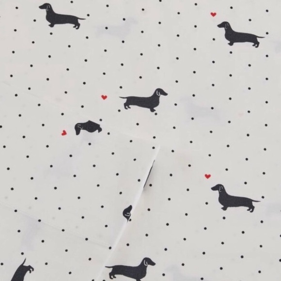 HipStyle Dachshund Weiner Dog Dot Queen Sheets - Picture 6 of 8